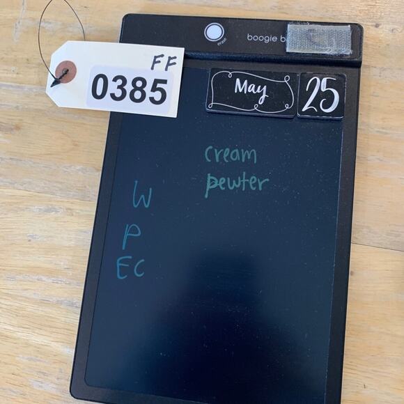 Zele Cardigan Womens M Medium Cream Flax Linen Open Knit Shell Button Pockets - Picture 10 of 11